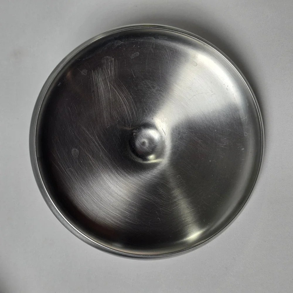 Farberware Saucepan Vintage 3qt Silver Aluminum Clad Stainless‎ Steel w/ Lid USA